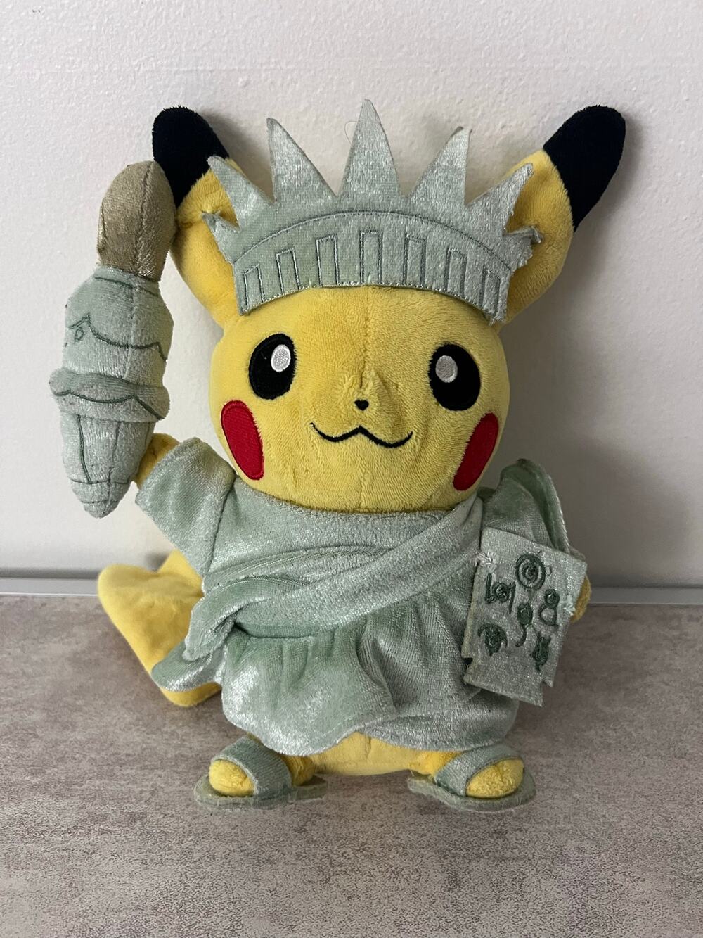 Pokemon Center Nintendo Pikachu Statue of Liberty Plush Edition NYC New York